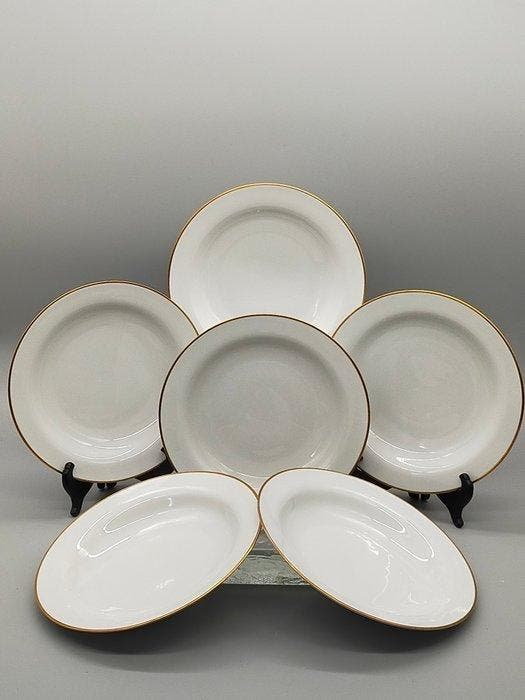 Zeh Scherzer Suppenteller Set – Elegantes Porzellan mit, Antiek en Kunst, Antiek | Keukengerei
