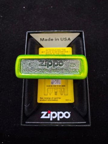 Zippo - Zonder minimumprijs - Aansteker - Staal (roestvrij), Verzamelen, Nieuw