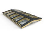 Zelfbouw lichtstraat 10 vak zadeldak 3750x1920mm-Gelaagd zon, Verzenden, Nieuw