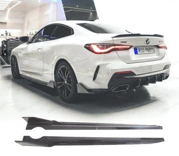 RAJOUTS BAS DE CAISSE BMW G22 20- LOOK M NOIR BRILLANT, Verzenden
