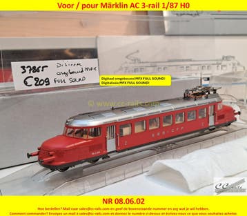 Marklin modeltreinen, locomotieven, wagons, rails, 2dehands, Hobby en Vrije tijd, Ophalen of Verzenden, Nieuw, Märklin