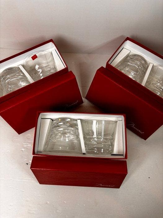 Whiskyglas - Baccarat-kristal, Antiquités & Art, Antiquités | Meubles | Tables