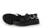Tamaris Sandalen in maat 38 Zwart, Tamaris, Verzenden, Zwart, Sandalen of Muiltjes