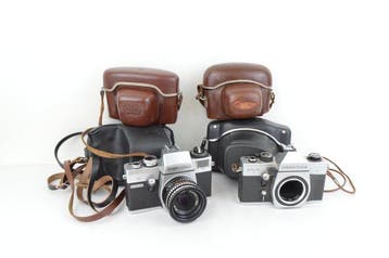 Voigtländer, Revue, Porst, Praktica, ADOX Lot of 5 x vintage, Nieuw