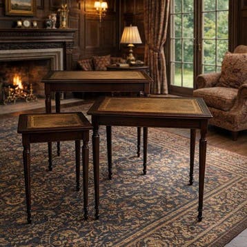 Tafel (3) - Leder, Hout