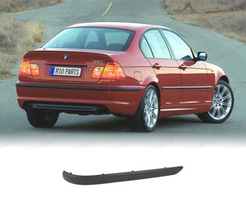 MOULURE DROITE PARE-CHOCS ARRIÈRE BMW E46 BERLINE 98-01 NOIR, Verzenden