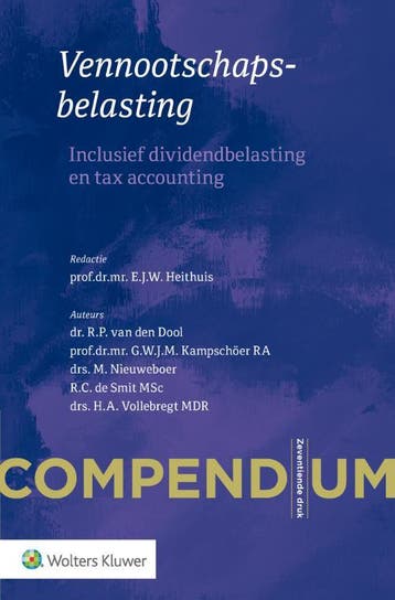 Compendium Vennootschapsbelasting 9789013147391, Verzenden, E.J.W. Heithuis