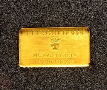 Allemagne. Medal Berlin Bar Ingot - 1/200oz (.999) (Sans