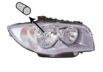 BMW 1 Serie 2007-2009 E81 E87 Koplamp Rechts (Koplampen), Verzenden