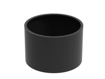 Aluminium plantenbak Ø120x80cm - Met bodem