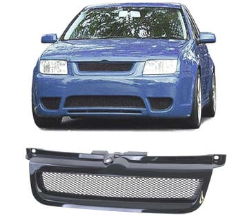 Calandre Pour Volkswagen Vw Bora 98-05 Noir Brillant, Verzenden, Nieuw