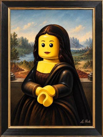 Lego Merchandise - La Gioconda in Mattoncini - 2026