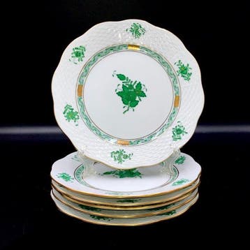 Herend - Exquisite Set of 6 Appetizers Plates (19 cm) -