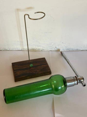 Devilbiss USA - Medisch instrument - Nr 152 - Groen glas,