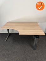 Ahrend Essa hoekbureau - Handmatig verstelbaar - 180x120cm, Werkplek, Ophalen of Verzenden, Gebruikt, Bureau