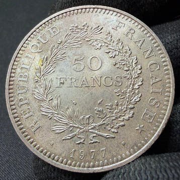 Frankrijk. 50 Francs 1977 (Zonder minimumprijs)