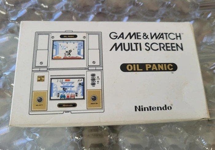 Nintendo - Game & Watch - Multi Screen - Oil Panic (OP-51) -, Games en Spelcomputers, Spelcomputers | Overige Accessoires