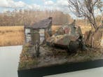 Tamiya - Speelgoed King Tiger met soldaten wachten op nieuwe, Nieuw