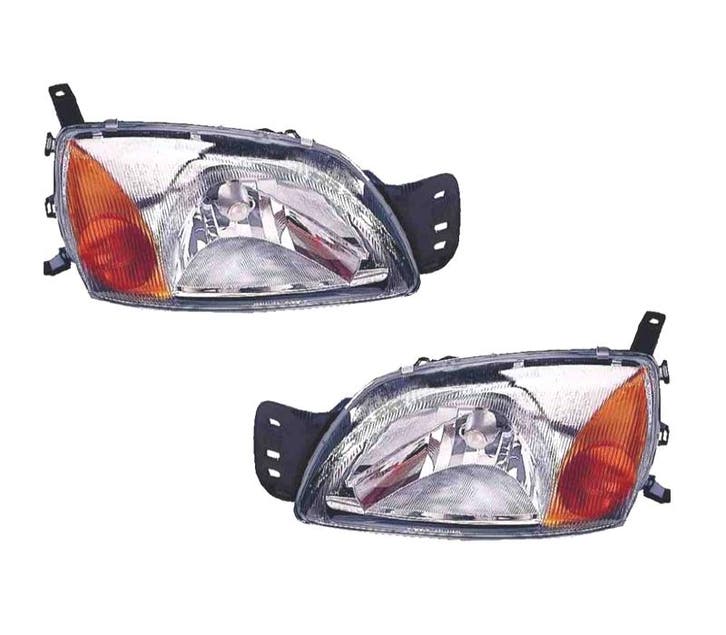 Phares Pour Ford Fiesta Mk4 99-02, Courier 99-02 Ambre, Auto-onderdelen, Verlichting, Verzenden