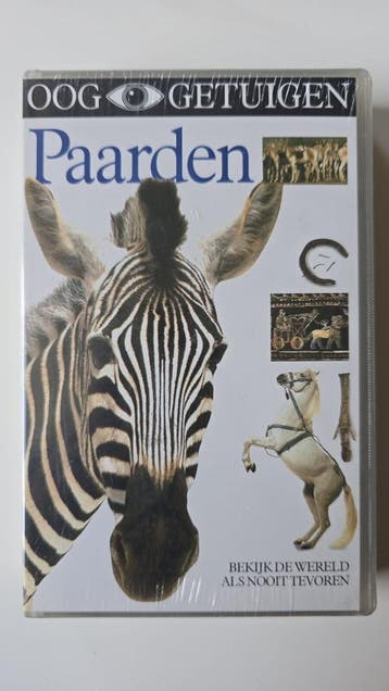 OOGGETUIGEN PAARDEN (IN SEAL) (VHS), Cd's en Dvd's, Gebruikt