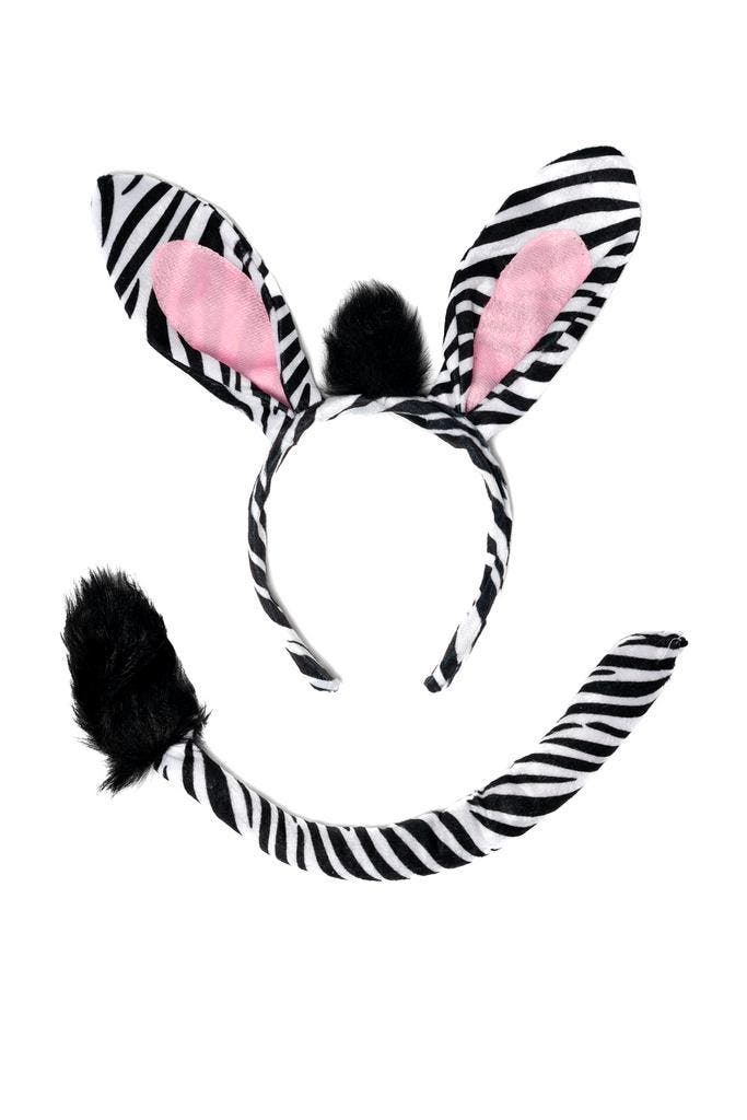 KIMU® Zebra Haarband Oren Staart Diadeem Set Zebraprint Zwar, Vêtements | Femmes, Costumes de carnaval & Vêtements de fête, Enlèvement ou Envoi