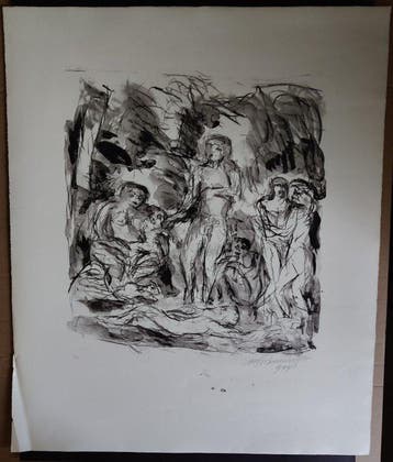 Manfred Henninger (1894–1986) - Leda mit dem Schwan