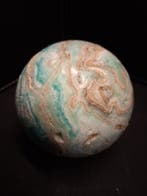 Natural Aragonite Sphere - 6.68 cm - Blue Aragonite, Verzenden, Nieuw