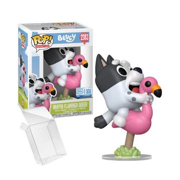 Funko Pop  Bluey  Muffin Flamingo Queen 2383 SE, Verzamelen, Verzenden, Nieuw