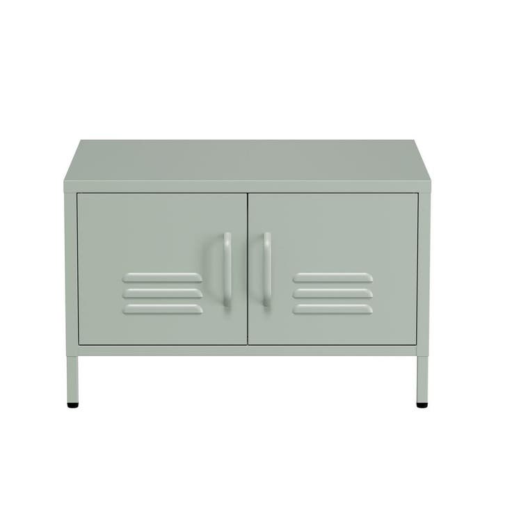Lendo Online Table basse 68x50x44 cm Métal Vert, Maison & Meubles, Tables | Tables de salon