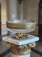 Tafelmiddenstuk - Louis XVI-stijl - Verguld brons (ormolu) &