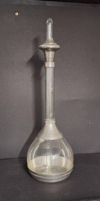 1900-1930 - Hydromètre - Verre, Métal nickelé - densimètre