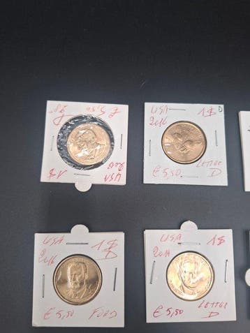 Verenigde Staten. 42 pièces différentes presidential coin, Timbres & Monnaies