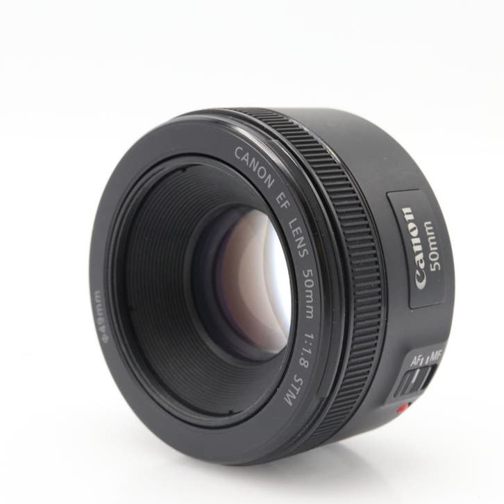Canon EF 50mm F/1.8 STM | Occasion, Audio, Tv en Foto, Foto | Lenzen en Objectieven, Ophalen of Verzenden