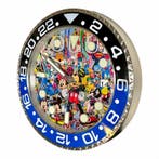 Moon24 - Wall Clock ““Pop Art Icons Graffiti Explosion Gmt ”, Antiek en Kunst
