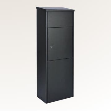 Pakketbrievenbus - ParcelXL® One - Zwart, Verzenden, Nieuw, Staal, Staande brievenbus