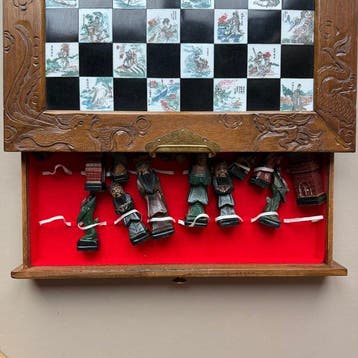 Schaakspel - Hout