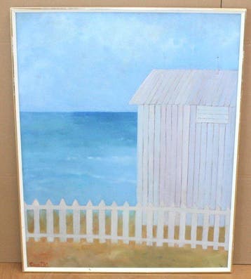 Josefa Custo Pila (1958) - Caseta de playa