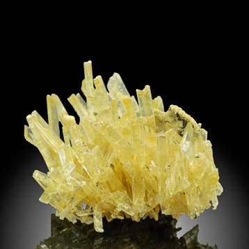 Gazon de gypse rare Groupe de cristal - Hauteur : 6 cm -