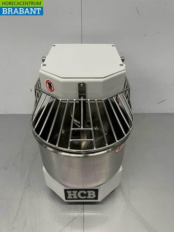 Pétrin spirale HCB en acier inoxydable 8 litres 230V Horeca, Verzenden