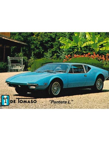 DE TOMASO PANTERA L ANSICHTKAART, Nieuw