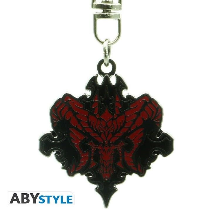 Diablo Logo Metalen Sleutelhanger, Collections, Cinéma & Télévision, Enlèvement ou Envoi