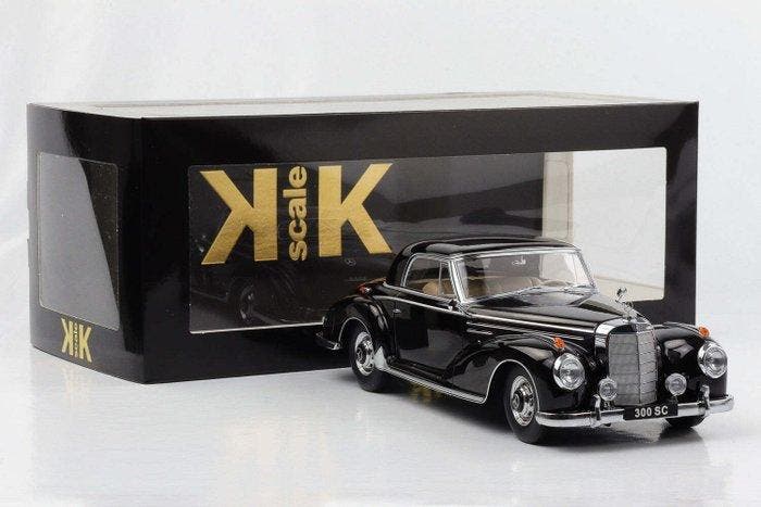 KK Scale 1:18 - Modelauto - Mercedes-Benz 300 SC Coupé 1955, Hobby en Vrije tijd, Modelauto's | 1:5 tot 1:12