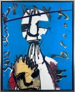 Herman Brood | Origineel Schilderij: Souvenir, Ophalen of Verzenden