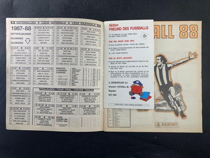 1987/88 Panini Complete Sticker Album Football 88, Collections, Autocollants