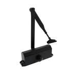 Deurdranger zwart met schaararm dr122 - zachtsluitend - I..., Ophalen of Verzenden, Nieuw, Overige typen