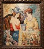 In the manner of Mary Varley (XX) - Escena de café
