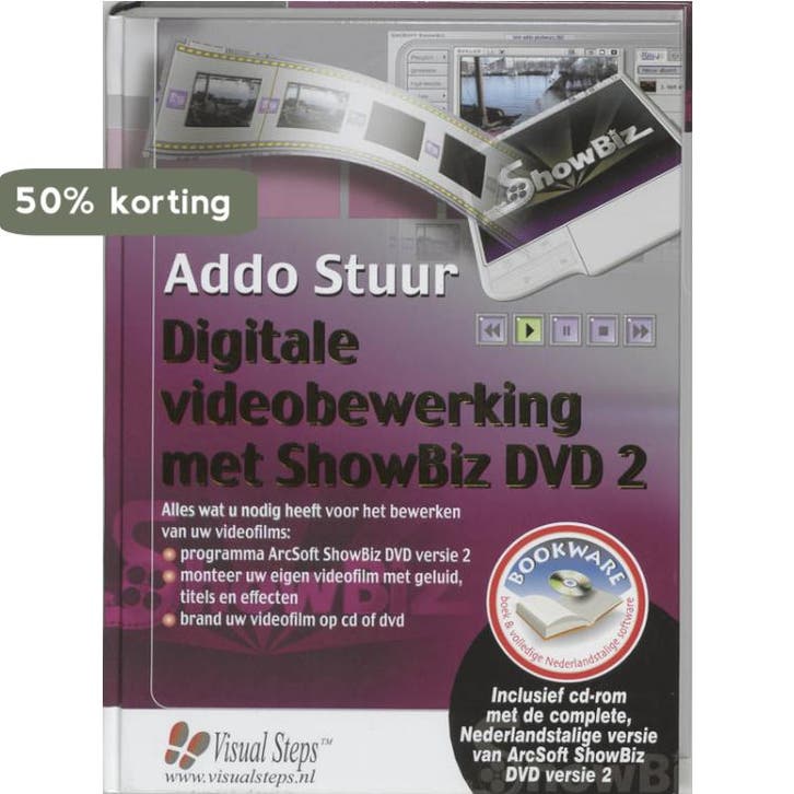 Digitale videobewerking met ShowBiz DVD 2 9789059053038, Livres, Informatique & Ordinateur, Envoi
