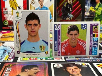 Panini - Thibaut Courtois - 30 Stickers & Cards - Chelsea /, Nieuw