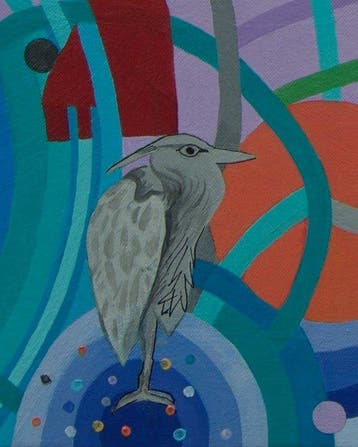 Seema Gill - I was writing a poem, Antiek en Kunst, Kunst | Schilderijen | Modern