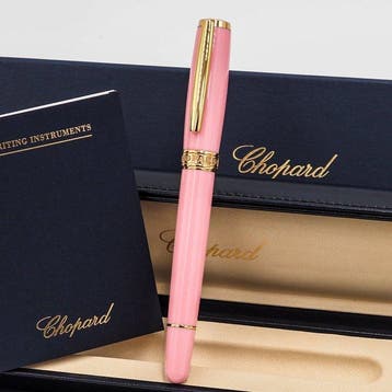 Chopard - Classic * Pink Resin * 18K Gold Nib - Zonder